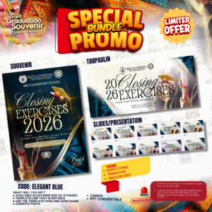 Graduation Souvenir 2026-ELEGANT BLUE BUNDLE