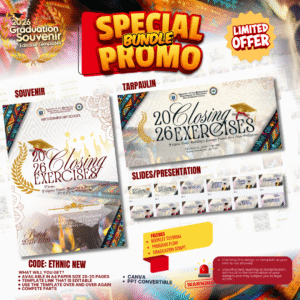 Graduation Souvenir 2026-ETHNIC NEW BUNDLE