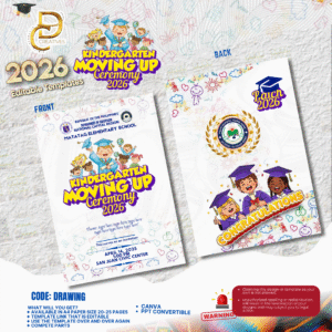Graduation Souvenir 2026-KINDERGARTEN DRAWING