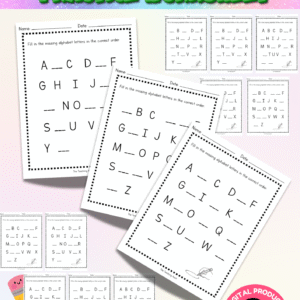 Alphabetical Order Practice Worksheet
