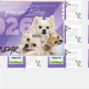 My 2026 Custom Calendar