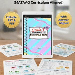 ALL - SUBJECT SUMMATIVE TEST GRADE 3 Q4/WK3 REVISED K-12