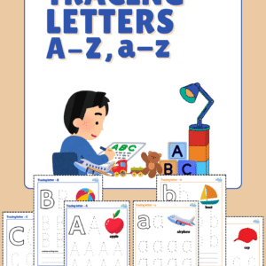 Tracing Letters A-Z by Mini Minds Learner