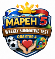 MATATAG MAPEH 5 WEEK 3 SUMMATIVE TEST QUARTER 4