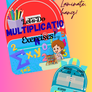 Let's Do Multiplication Exercises