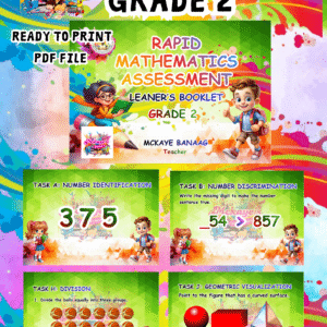 RMA Assessment Materials for Grade 2 ready to print