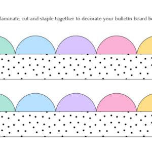 Bulletin Board Border
