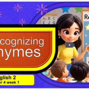 4th Quarter COT DLP and PPT Grade 2 English Recognizing Rhyming Words
