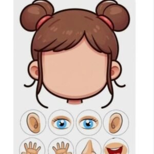 Body Parts Activity for kindergarten