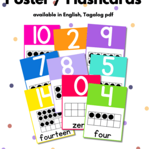 Number 1-20 Posters / Flashcards