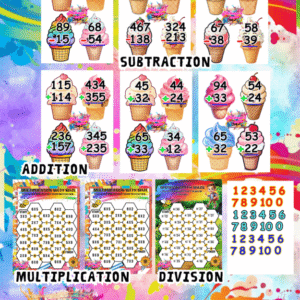 Manipulative Materials in Mathematics, Addition, Subtraction, Multiplication, Division