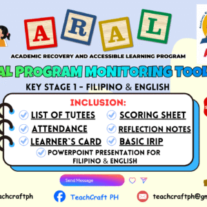 ✨ARAL Program PPT Lessons and Monitoring Tools for Key Stage 1✨