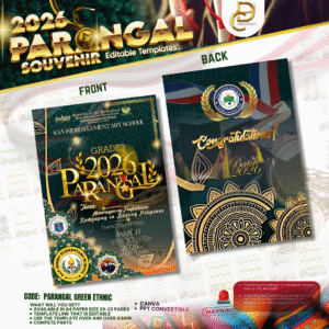 PARANGAL 2026 SOUVENIR- ETHNIC GREEN