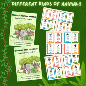 Different Kinds of Animals Reading Booklet
