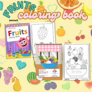 Fruits Coloring Book