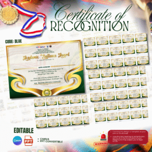 PARANGAL 2026 SOUVENIR- GREEN AND GOLD