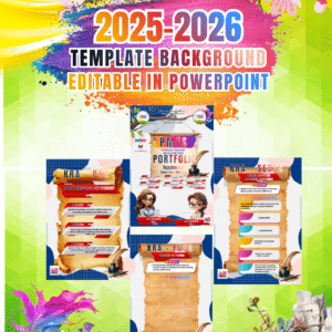 PMES Template Background for Teacher I – Teacher III (Editable PowerPoint)