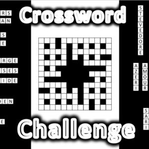Editable Crossword Activity Template for Classroom Use