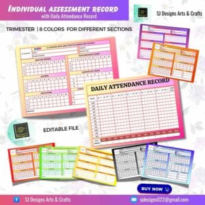 INDIVIDUAL ASSESSMENT RECORD FOR TRIMESTER