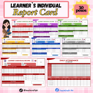 ✨LEARNER`S INDIVIDUAL RECORD CARD FOR SY 2026-2027✨