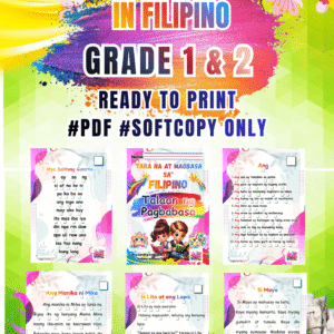 Reading Tracker in Filipino Gr.1 Ready to Print