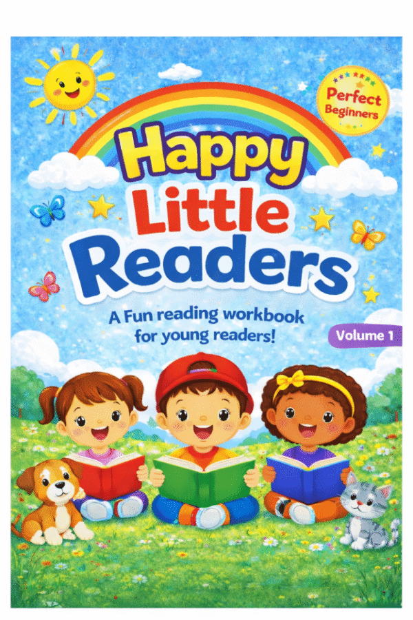 Happy Little Readers: A Fun Reading Workbook for Young Readers! - Kaguro Ph