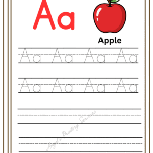 Alphabet Letters Tracing Pad
