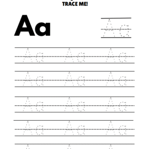 Alphabet Filipino Letter Tracing