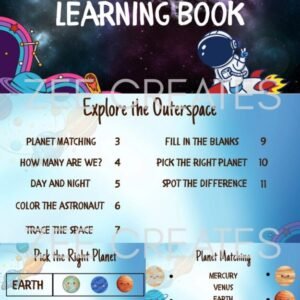 Tiny Astronauts Learning Book