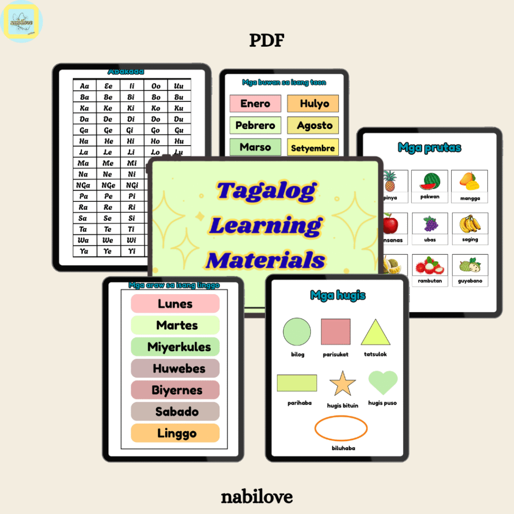 Tagalog Learning Materials (Fun & Easy Filipino Language Guide for ...