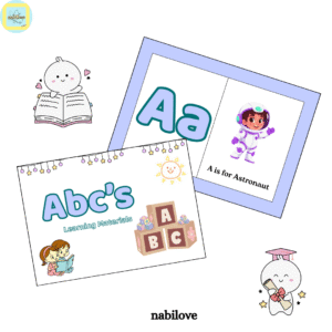 ABC Learning Materials – Fun & Easy Alphabet Practice for Kids!