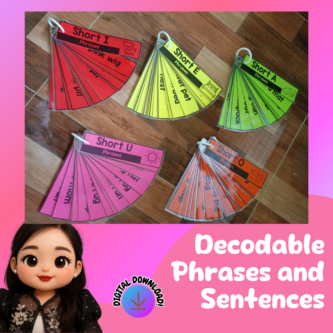 DECODABLE PHRASES AND SENTENCES FOR BEGINNING READERS - Image 3