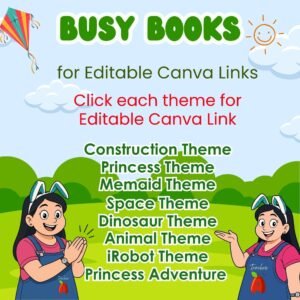 Busy Books Editable Canva Link