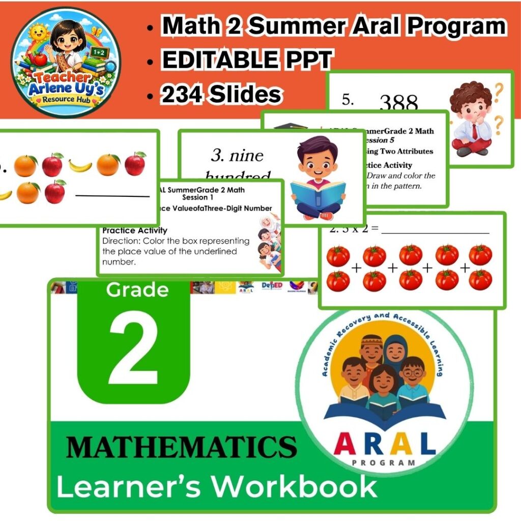 Math 2 ARAL Program Summer Aral Program - Kaguro Ph