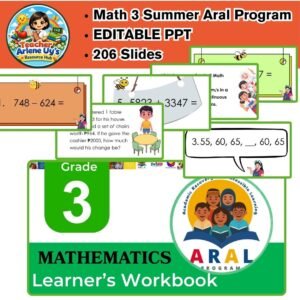 Math 3 SUMMER ARAL PROGRAM