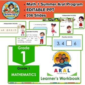 Math 1 ARAL Program Summer Aral Program