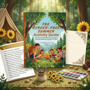 Screen-Free Summer Activity Guide | Ebook | Printable