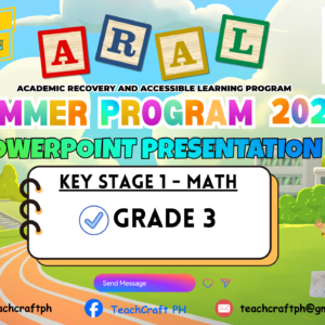 ✨Summer ARAL Grade 3 Math PPT Lessons✨