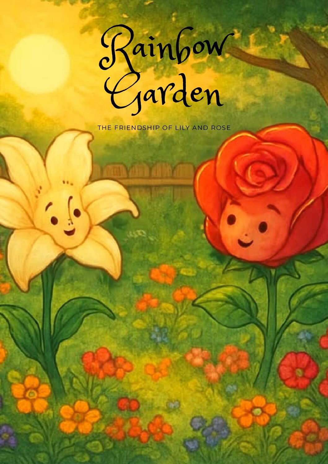 Rainbow Garden- The friendship of Lily and Rose