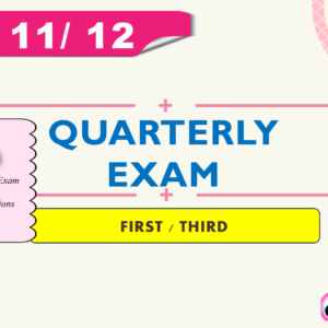 Quarterly Exam in RWS (Reading and Writing Skills