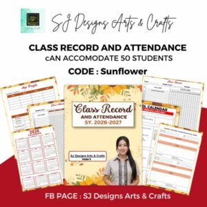CLASS RECORD AND ATTENDANCE FOR TRIMESTER SY. 2026-2027