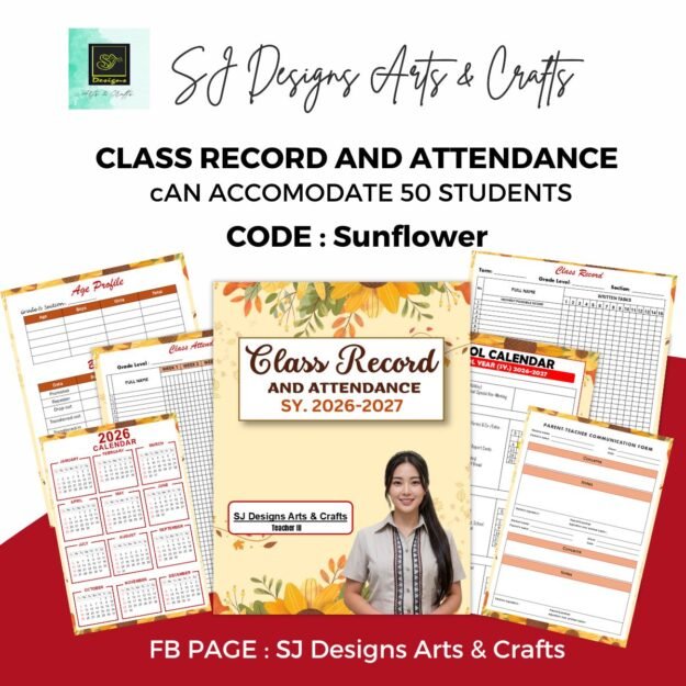 CLASS RECORD AND ATTENDANCE FOR TRIMESTER SY. 2026-2027