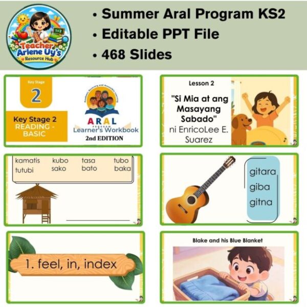 KS2 Key Stage 2 Summer Aral Program 2nd Edition – Editable PPT - Kaguro Ph