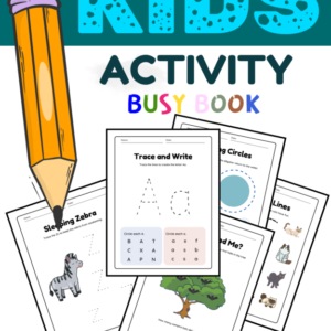 Kids Activity Busy Book