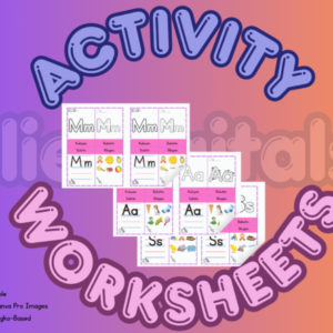ElieDigitals: Marungko Activity Worksheets