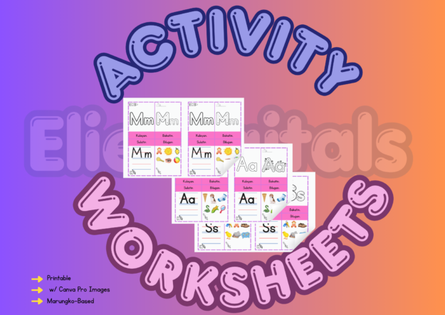 ElieDigitals: Marungko Activity Worksheets