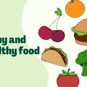 HEALTHY AND UNHEALTHY FOOD POWERPOINT