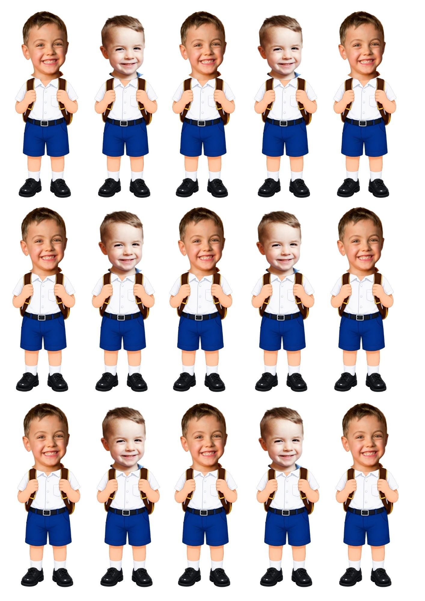Kid Template and Name Tag for Kinder to High School Canva Editable Link - Image 5
