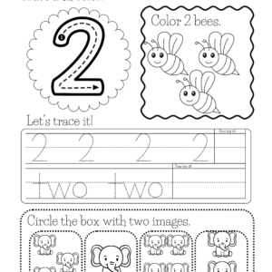 NUMBERS 1-10 worksheets