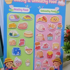 HEALTHY AND UNHEALTHY FOOD SORTING PDF